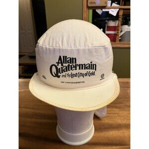 Vintage Allan Quatermain And The Lost City Of Gold Movie Promotional Hat